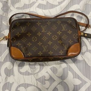 Monogram Marly Dragonne GM clutch